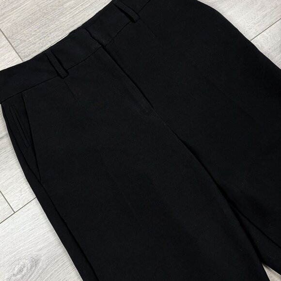 Dynamite Women’s Cropped Hemmed Tailored Pants Black Size 2 - Picture 4 of 5